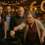 Na rođendanskoj zabavi moje majke svekrva me je ponizila i bacila poklon u smeće — gosti su bili zapanjeni kada su videli takvu scenu…