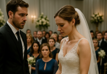 Tijekom ceremonije, mladenka je skinula prsten i stavila ga na pod – cijela dvorana se ukočila