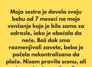„Moja sestra je prešla 0zbiljnu granicu na mom venčanju, pa sam joj uzvratila na savršen način.“