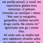 “Bila sam sama u taksiju u 1 sat poslije ponoći…”