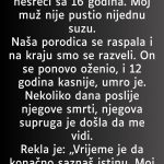 “Moj sin je stradao u nesreći sa 16 godina…”