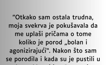 “Otkako sam ostala trudna…”