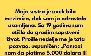 „Moja porodica me je ignorisala ceo život — a sada odjednom žele moju pomoć.“