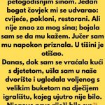 Živim sama sa svojim petogodišnjim sinom. Jedan bogat čovjek mi se udvarao: