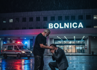 “Skloni se, starče, smrdiš na rakiju!”, vikao je bogataš na čoveka u čekaonici hitne pomoći: Nije znao da je taj “pijanac” zapravo jedini hirurg na svetu koji može spasiti njegovog sina.