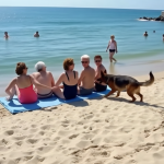 Prijateljice su se odmarale na plaži kada je pas dotrčao do njih i počeo da laje — jedna od žena je iznenada pobledela kad je primetila nešto u njegovom krznu.