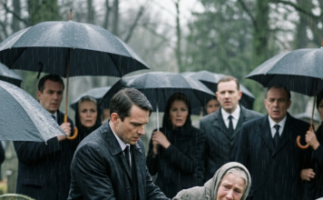 Na sahranu oca došla je prosjakinja koju su deca htela da oteraju. Sinovi su zvali obezbeđenje da je izbace, ali advokat ih je zaustavio i otvorio testament, pa kada je pročitao kome otac ostavlja kuću i zašto, sinovi su poželeli da se zemlja otvori i proguta ih.