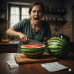 Žena kupila LUBENICU koja je na oko izgledala savršeno, a kad ju je isekla – ŠOK!