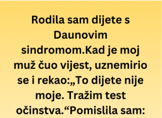 Čim je moj muž čuo vijest,problijedio je,postao je jako nervozan…