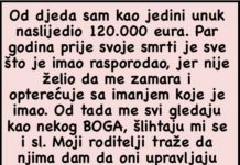 “Od djeda sam nakon njegove smrti kao jedini unuk naslijedio 120.000 eura…”