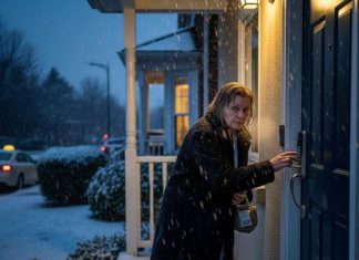 Ostavljena posle operacije, zaključana ispred svoje kuće… Mislila sam da me je sin slomio. Zatim sam otvorila muževu tajnu poruku—i sve se promenilo.