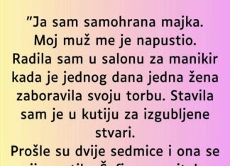 KADA je otvorila TORBU šokirala se i briznula je u PLAČ….