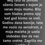Tata se oženio ženom s kojom je varao moju mamu ali ono što mi je rekla…