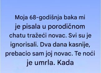 Bakina poslednja lekcija: Poruka koju smo svi ignorisali