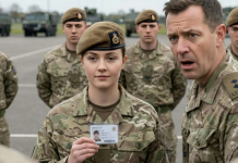 „Zašto me ne pozdravljate?“, viknuo je potpukovnik na mladu ženu, potpuno nesvjestan ko je ona… 😮