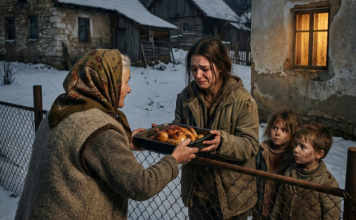 Baka i deka dali svoj poslednji komad mesa siromašnoj komšinici, a ono što im je selo priredilo pamtiće dok su živi