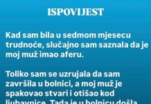 “U sedmom mjesecu trudnoće moj život se okreće naopako…”