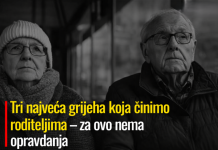 Tri najveća grijeha koja činimo roditeljima – za ovo nema opravdanja