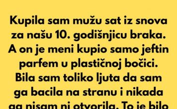 Mesecima sam štedela da mu kupim sat iz snova za našu 10. godišnjicu braka.