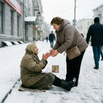 Nakon što je dobila novu poziciju nakon razvoda, mlada žena je svako jutro ubacivala kovanice u kutiju siromašne prosjakinje. No, jednog dana, kada se sagnula da stavi novac, starica ju je čvrsto uhvatila za zglob: „Bila si dobra prema meni, dozvoli mi da te spasem. Ne vraćaj se danas u svoj stan, rezerviši sobu u hotelu, a sutra ću ti nešto POKAZATI…“ 😲😲😲