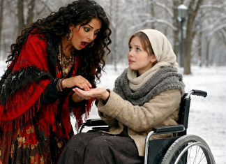 Ciganka je prišla do devojke u invalidskim kolicima i uzela joj ruku – od onoga što je videla, sve je postalo hladno iznutra… 😲😲😲