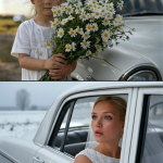 Prišla je svadbenim kolima mala djevojčica s buketom kamilica … Ali mlada slučajno primeti jednu ČUDNU DETALJU u njenoj kosi i nije mogla da veruje svojim očima… 😲😲😲