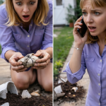 Prošlo je pet godina od smrti mog muža i slučajno sam razbila saksiju sa cvetom koji mi je poklonio nedugo pre svoje smrti: A ono što sam otkrila, zakopano duboko u zemlji, nateralo me da vrisnem od straha 😨