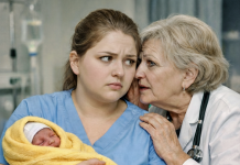 Prije nego što su je otpustili iz bolnice, s bebom u rukama, trebala je potpisati sve papire, kad je odjednom starija babica tiho zaustavila: — “Nemojte ništa potpisivati. Idite za mnom, morate to vidjeti vlastitim očima.” Od onoga što je vidjela, zemlja joj je nestala ispod nogu… 😲😲😲