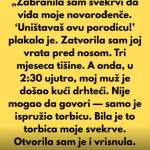 “Nisam dozvolila svekrvi da vidi moje novorodjence. Vristala i govorila mi: “Unistavas cijelu nasu porodicu…”