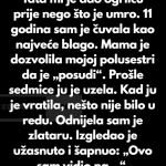 “Prije smrti tata mi je poklonio ogrlicu kao uspomenu-Majka ju je bez mog znanja dala polusestri…”