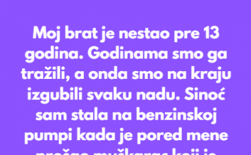Brat je nestao bez traga – poslije 13 godina pojavila se nova nada