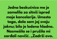 Mislila sam da je to obična molba za novac – ali istina je bila drugačija