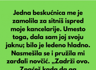 Mislila sam da je to obična molba za novac – ali istina je bila drugačija