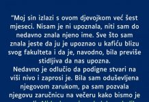 “Sin izlazi 6 mjeseci sa ovom djevojkom a nikada nas nije upoznao. SADA su objavili zaruke…”
