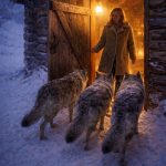 Tokom jake oluje, žena je pustila četiri vuka u svoj dom, misleći da ih spašava od hladnoće, ali ujutro ju je u vlastitoj kući čekala scena koja ju je uplašila 😲😱