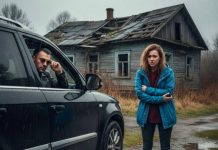 «Rodila si škartirano dijete, nemaš me što sramotiti!» — vikao je moj muž iskrcavajući nas kraj trule barake.