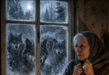 Devet vukova je opkolilo kuću stare žene i gotovo tri dana nisu odlazili od njezinih vrata: žena se bojala, ali četvrtog dana je otvorila vrata, a dalje se dogodilo nešto neočekivano 😱😲