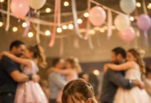 Školarci su se smijali sedmogodišnjoj djevojčici samo zato što njen tata nije mogao doći na noć tate i kćeri 😢 Dok su druga djeca plesala s tatama, ona je stajala sama nasred plesnog podija i čekala… a onda se dogodilo nešto nezamislivo 😲