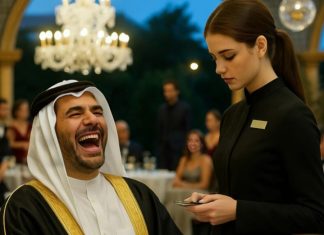 Šejk je konobarici rekao uvredljive reči na arapskom, misleći da devojka ništa ne razume, ali nakon nekoliko sekundi mu je odgovorila savršenim arapskim.