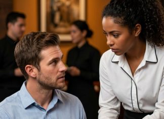 MILIONER SE PRERUŠIO U SIROMAHA DA BI TESTIRAO SVOJ POSAO, A KONOBARICA MU JE DALA OČAJNU PORUKU: “POMOGNI MI, MOJ ŠEF ME PRETIŠE”, NE ZNAJUĆI DA JE TAJ STRANAC USTVARI VLASNIK SVEGA