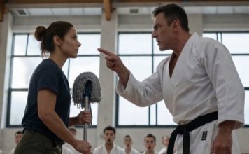 Karate majstor sa crnim pojasom izderao se na čistačicu i pokušao je poniziti pred svim sportistima, ali jedan potez djevojke šokirao je cijelu salu 😱😲