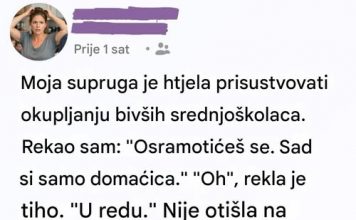 Jedna rečenica koju sam izgovorio skoro je uništila naš odnos