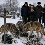 Prilikom sprovoda sedmogodišnjeg dječaka vukovi su se pojavili niotkuda i počeli kopati svjež grob. Prisutni su panično pokušali otjerati životinje, sve dok dječakov otac iznenada nije naredio da se grob odmah iskopa. 😱 I onda…