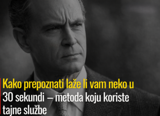 Kako prepoznati laže li vam neko u 30 sekundi – metoda koju koriste tajne službe