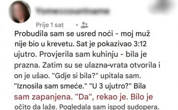 Ponoćna Tajna: Istina koju sam otkrila o muževljevom neobičnom ritualu u 3 ujutru