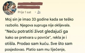 Otišla je dok je moj sin umirao — tajna koju je ostavio promenila je sve