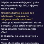 Oduzela mi je unuka nakon što sam ga ja podigla — godinama kasnije, vratio se potpuno promenjen