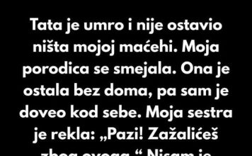 Kako jedan čin dobrote menja porodične vrednosti