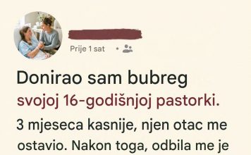 Donirala sam bubreg da spasim život pastorki, a onda je tajna mog muža uništila našu porodicu