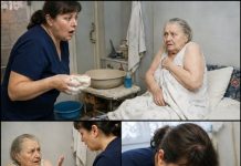 „Ne diraj tamo!“ — molila je 75-godišnja baka kada je njegovateljica došla da je okupa. Pune tri godine nije dozvoljavala nikome da joj priđe. Čim je sapunala spužvu, ugledala je ONO… 😲😲😲